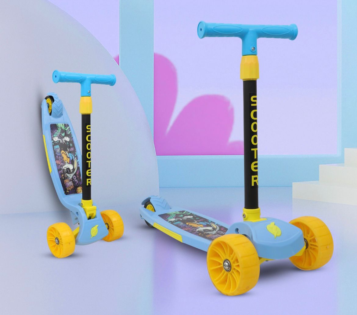 Kids 3-Wheel Scooter — Sky