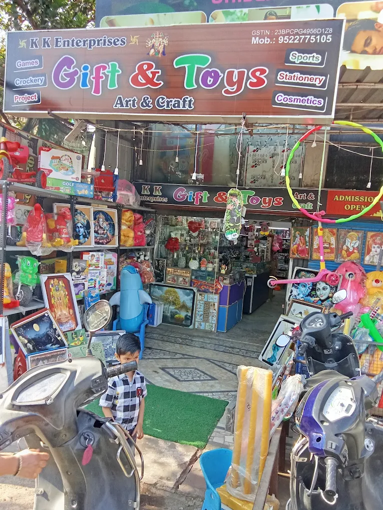 KK Enterprises Gift & Toys storefront in Jabalpur