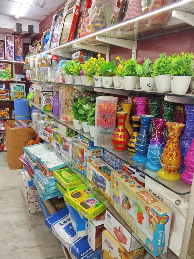 Inside KK Gift & Toys — toys, frames, vases and more